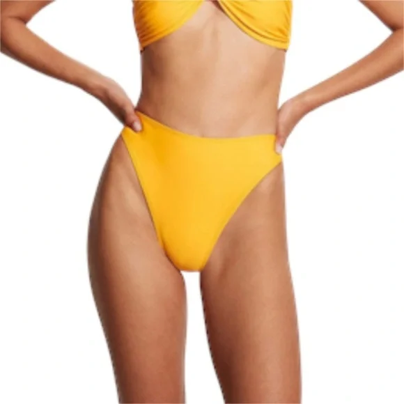 Faithfull The Brand Dylla Bikini Bottoms Medium US 6 Sun Spring Break - Picture 1 of 10